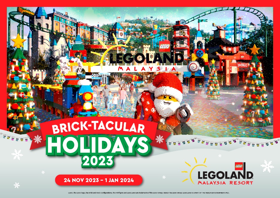LEGOLAND® Malaysia Resort Decks Out In Brick-tacular Holiday Fun and Offers A Sneak Peek Into a Thrilling 2024