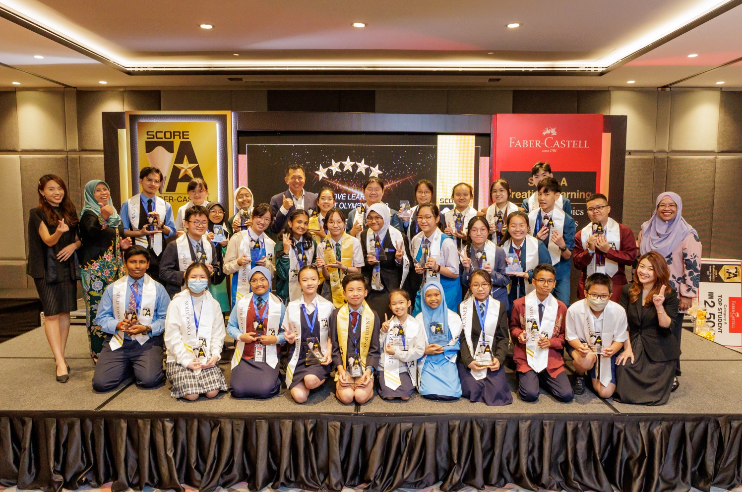 Faber-Castell Lakar Rekod Baharu Dalam Pembelajaran Inovatif Dengan Program Score A Dan Anugerah Artis Muda Di Malaysia
