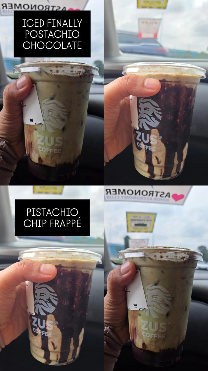 Review New ZUS Pistachio Series: Sedap Ke Menu Pistachio Terbaru ZUS?
