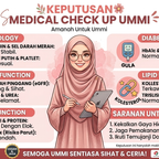Keputusan Medical Check Up Ummi
