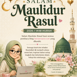 Salam Maulidur Rasul 1448H/ 2026M