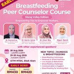 20 Hours Breastfeeding Peer Counselor Course 2026 (Klang Valley Edition)