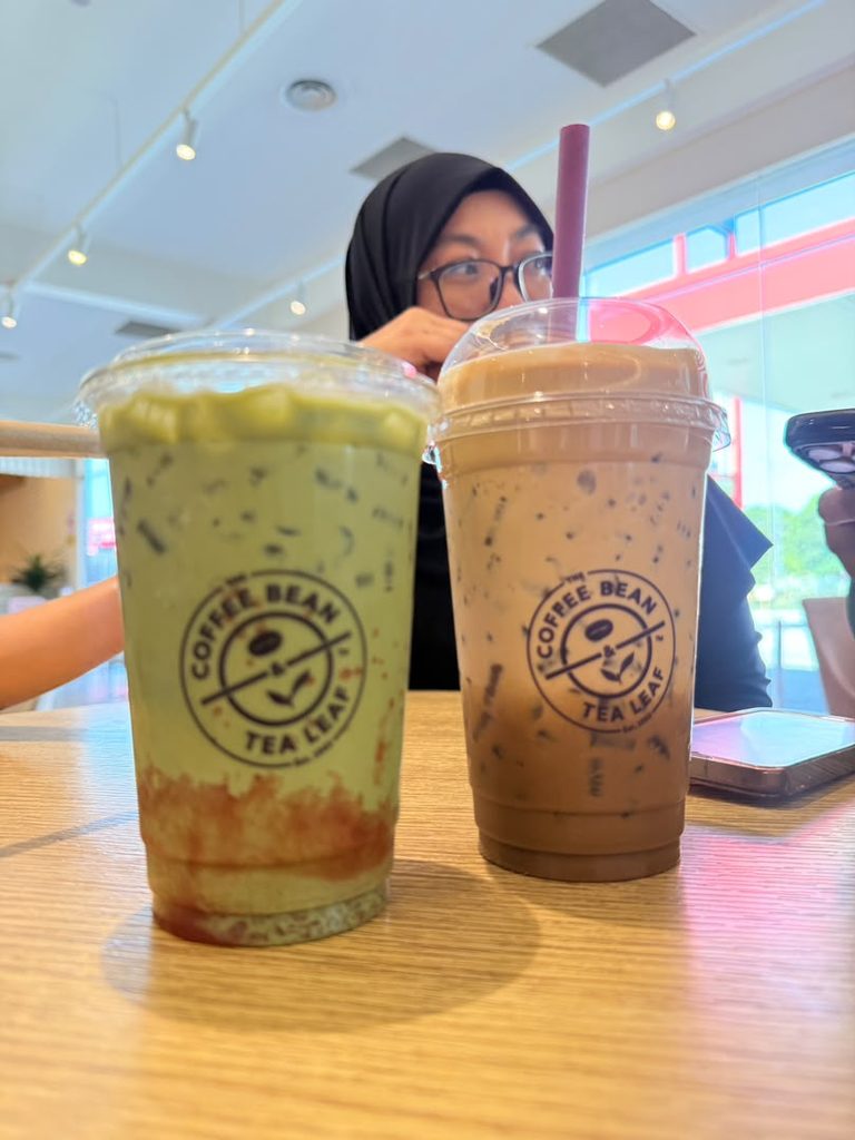Lepak di CBTL Caltex Edu City Bersama Sis Lin & Juju